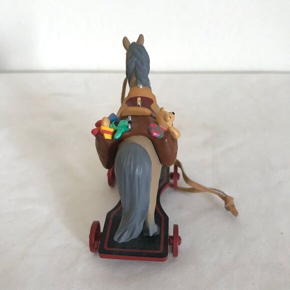 Hallmark Keepsake Christmas Ornament 1999 A Pony For Christmas #2 in series - Picture 8 of 9